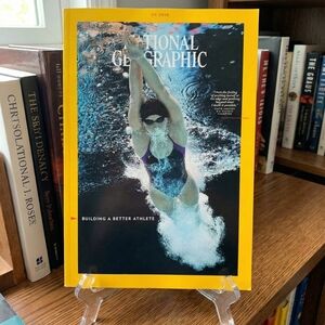 National Geographic July 2018 Building a Better Athlete Katie Ledecky Bats